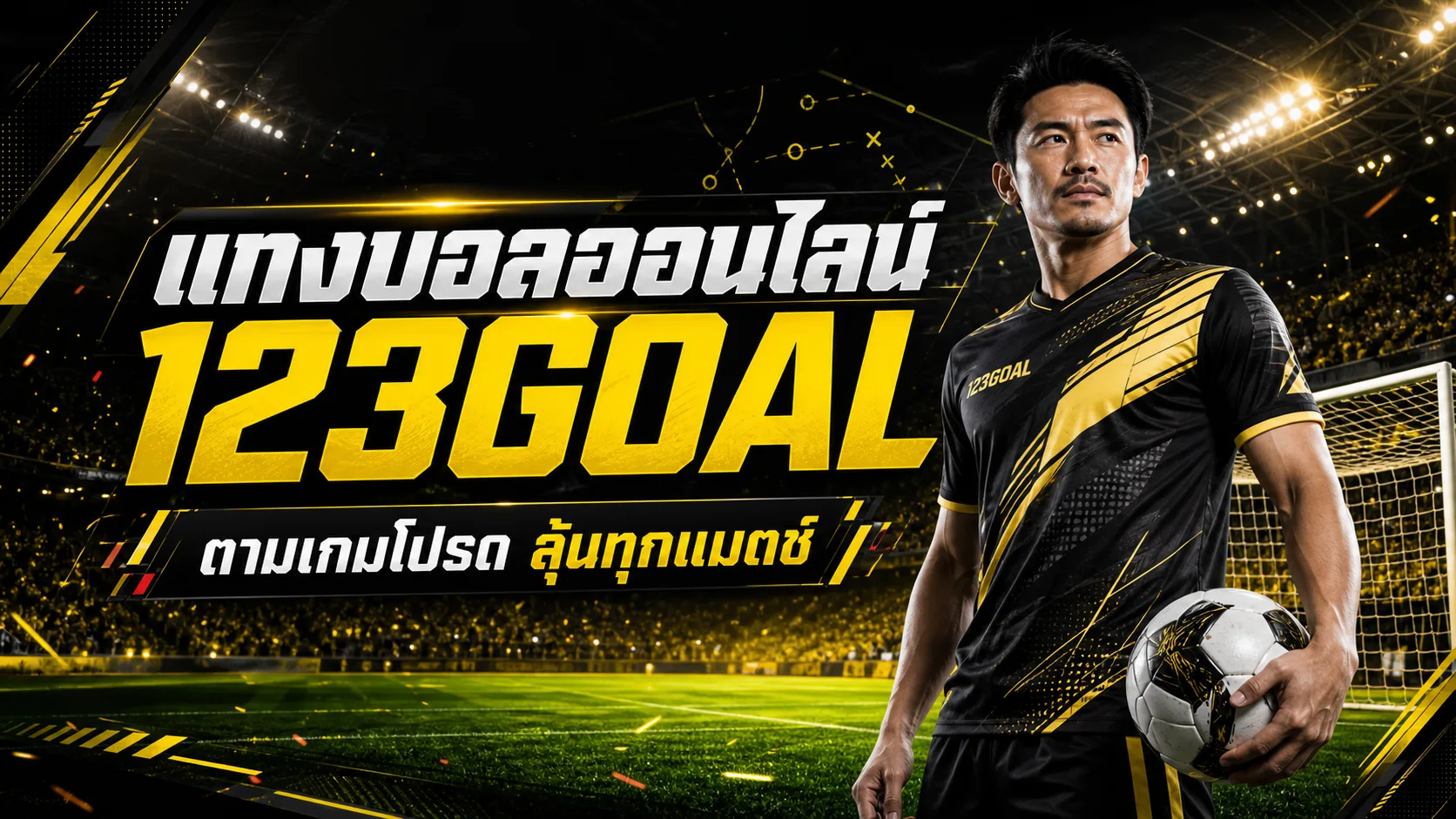 แทงบอลออนไลน์ 123GOAL ตามเกมโปรด ลุ้นทุกแมตช์