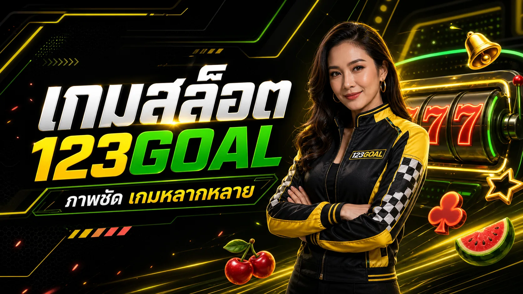 เกมสล็อต 123GOAL ภาพชัด เกมหลากหลาย